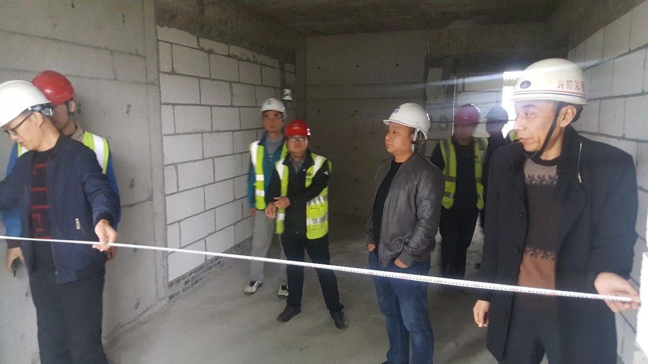 下罗棚户区改造项目7#楼主体分部顺利通过验收