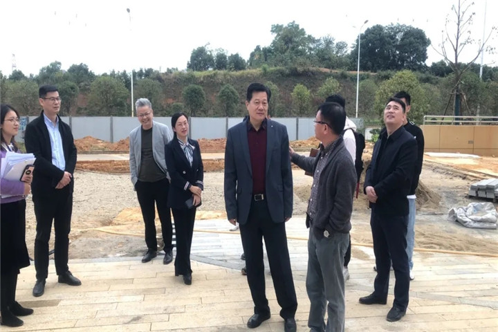 集团党委书记、董事长谢荣华调研技术协同创新园