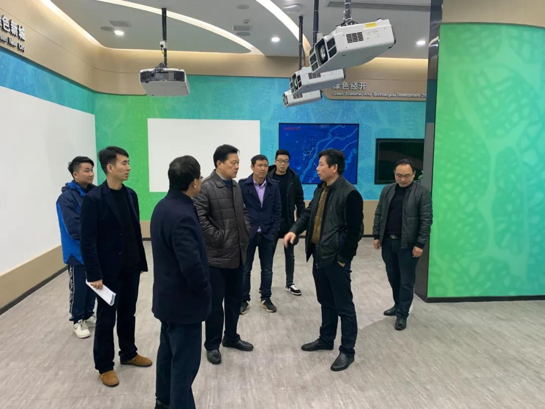 董事长谢荣华调研赛维莱科技城