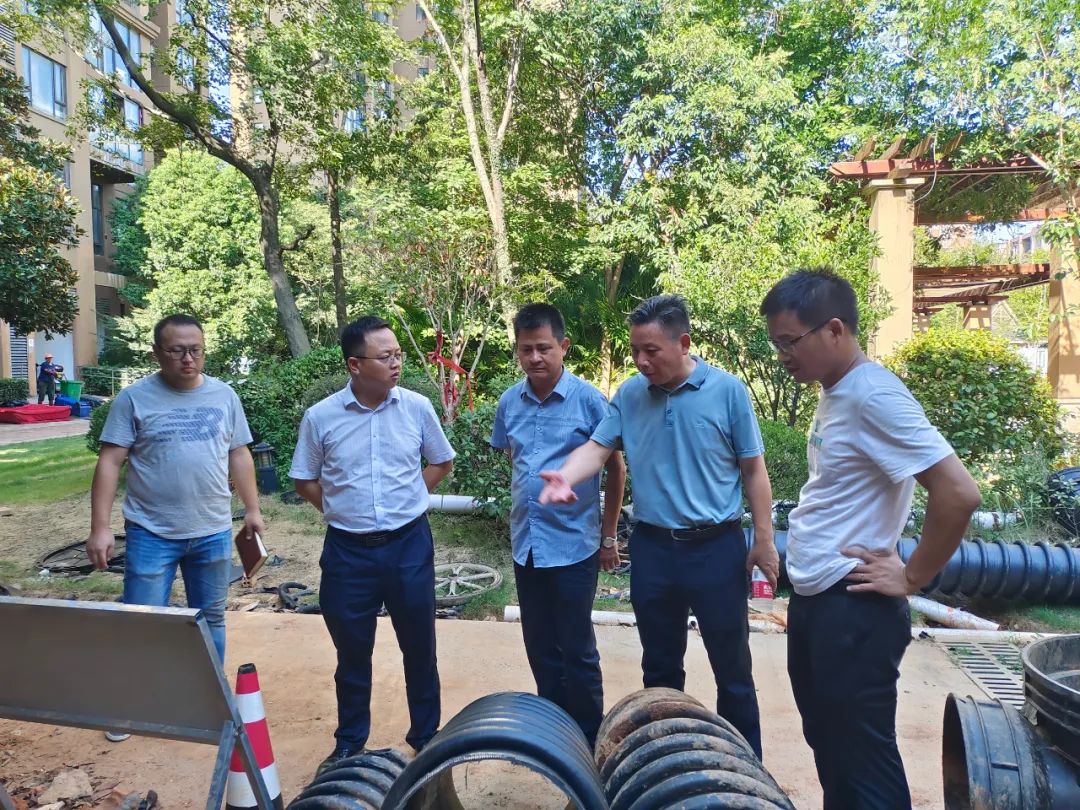 胡许亮调研集团水环境综合治理项目建设情况